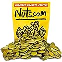 Nuts com - Roasted Pepitas - 2 Lb Bag, Unsalted No Shell Pumpkin Seeds, Healthy Snack for Adults & Kids, Rich in Protein, Fiber & Calcium - Keto