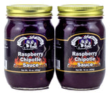 Amish Wedding Raspberry Chipotle Sauce Hot Spicy Sweet Flavor Pack of 2
