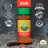 Organic Taco Seasoning - Rock Yo Taco by Flavor Seed, Gluten Free, Low Sodium Mexican Spice Blend for Cooking, No Sugar, Zero Calorie, Mild & Keto