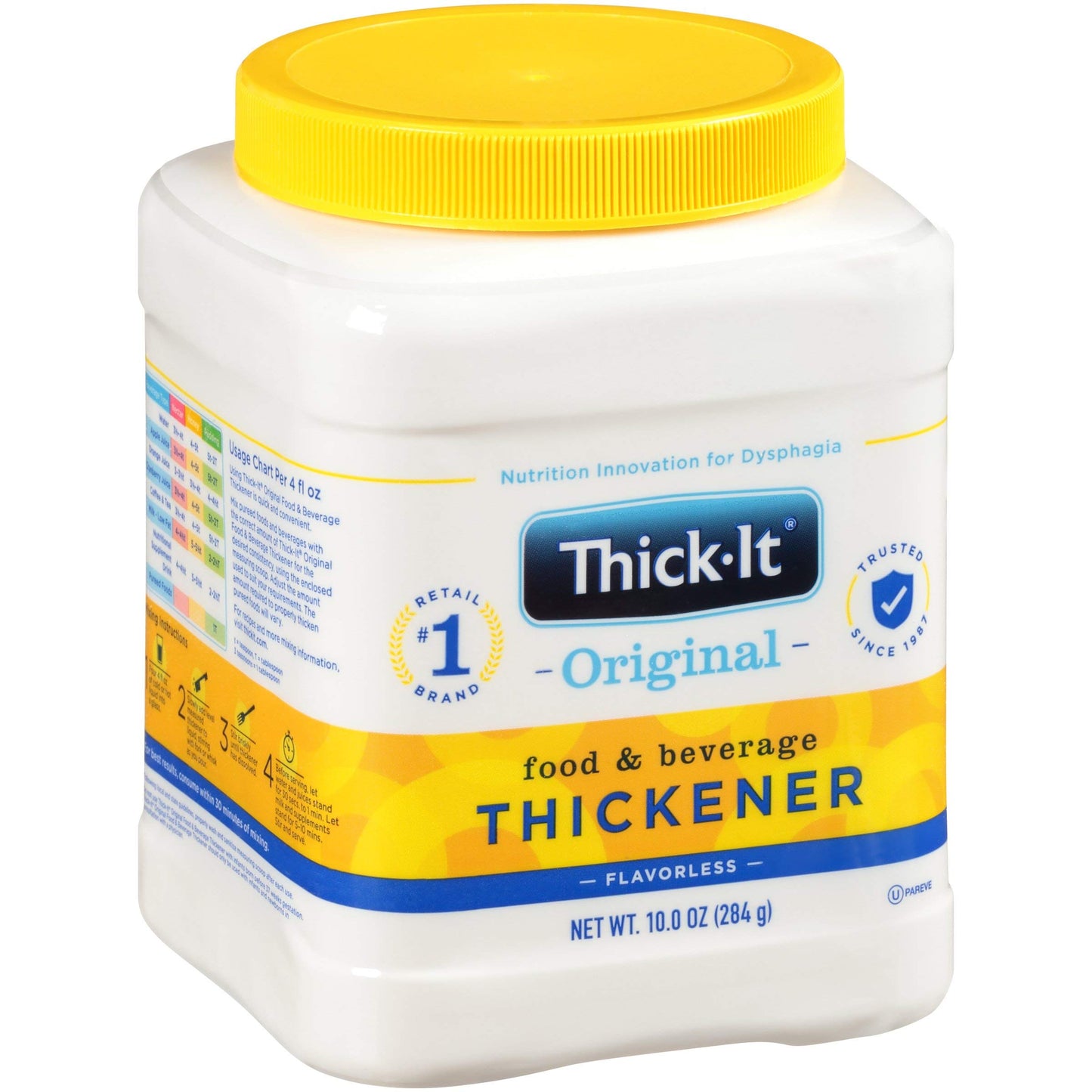 Thick-It Original Food & Beverage Thickener, Flavorless Powder for Dysphagia (IDDSI), Digestible Swallowing Aid, Easy-to-Mix & Instant Dissolve, Used