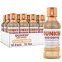Dunkin' French Vanilla Iced Coffee Bottles, 13.7 fl oz, 12 Pack