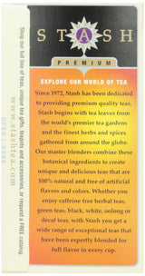 Stash Peach Black Tea, Tea , 20 ct