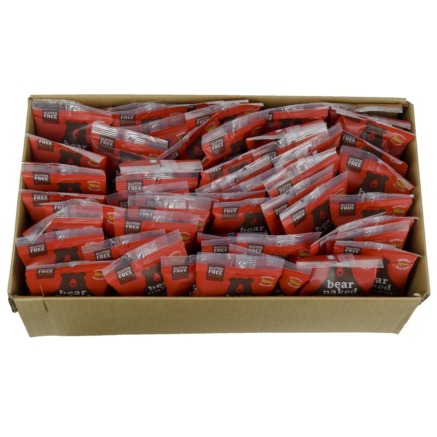 Bear Naked Granola Bites, Peanut Butter, (Pack of 50)