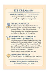 Junket Chocolate Ice Cream Mix 4oz (Pack of 4)