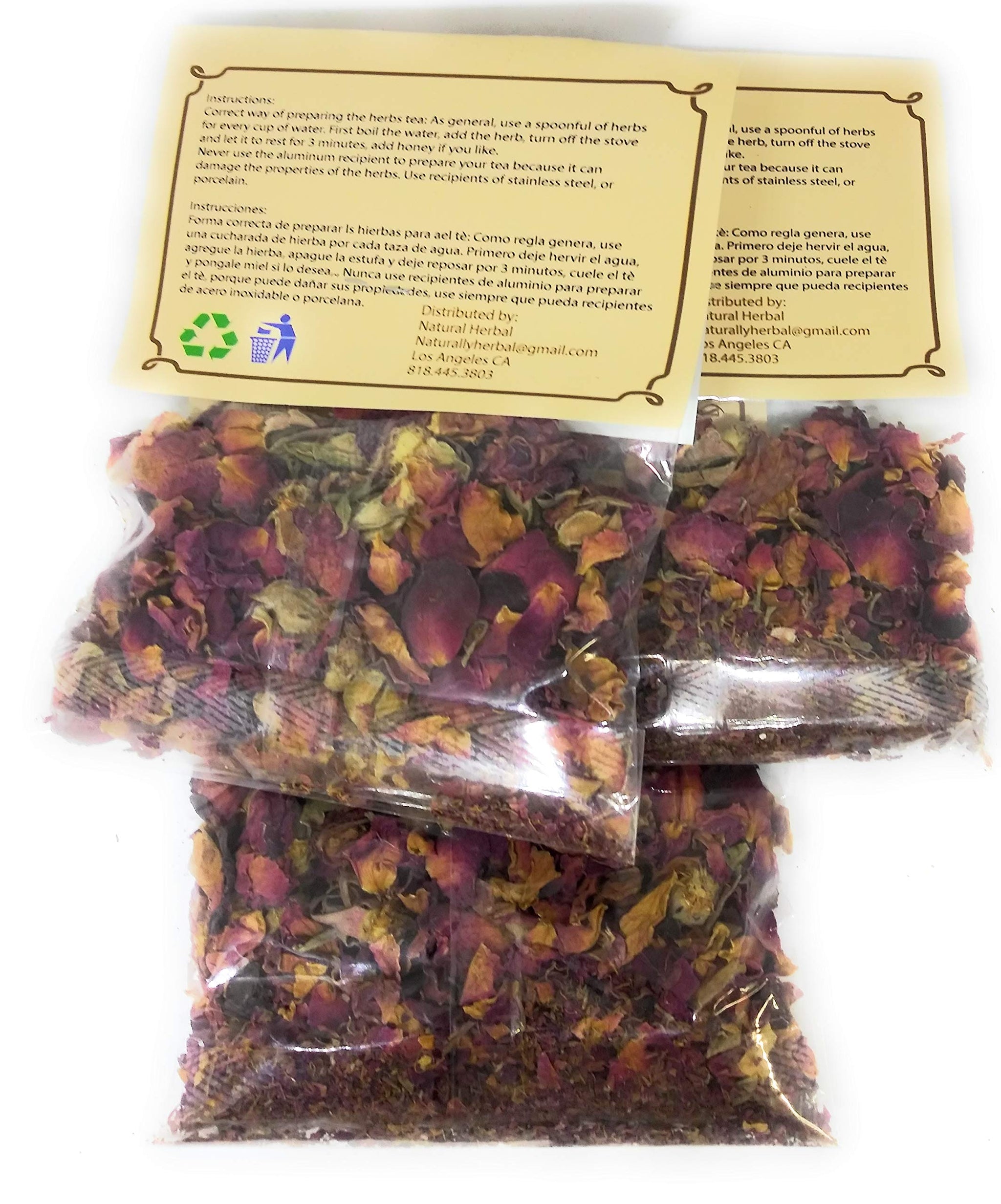 Rosa de Castilla Hierba/Tea (10.6 Grms.)(3 pack)