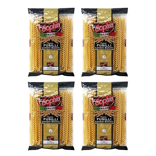 Sophia Pasta Long Fusilli "Col Buco" - 16oz (4-pack)