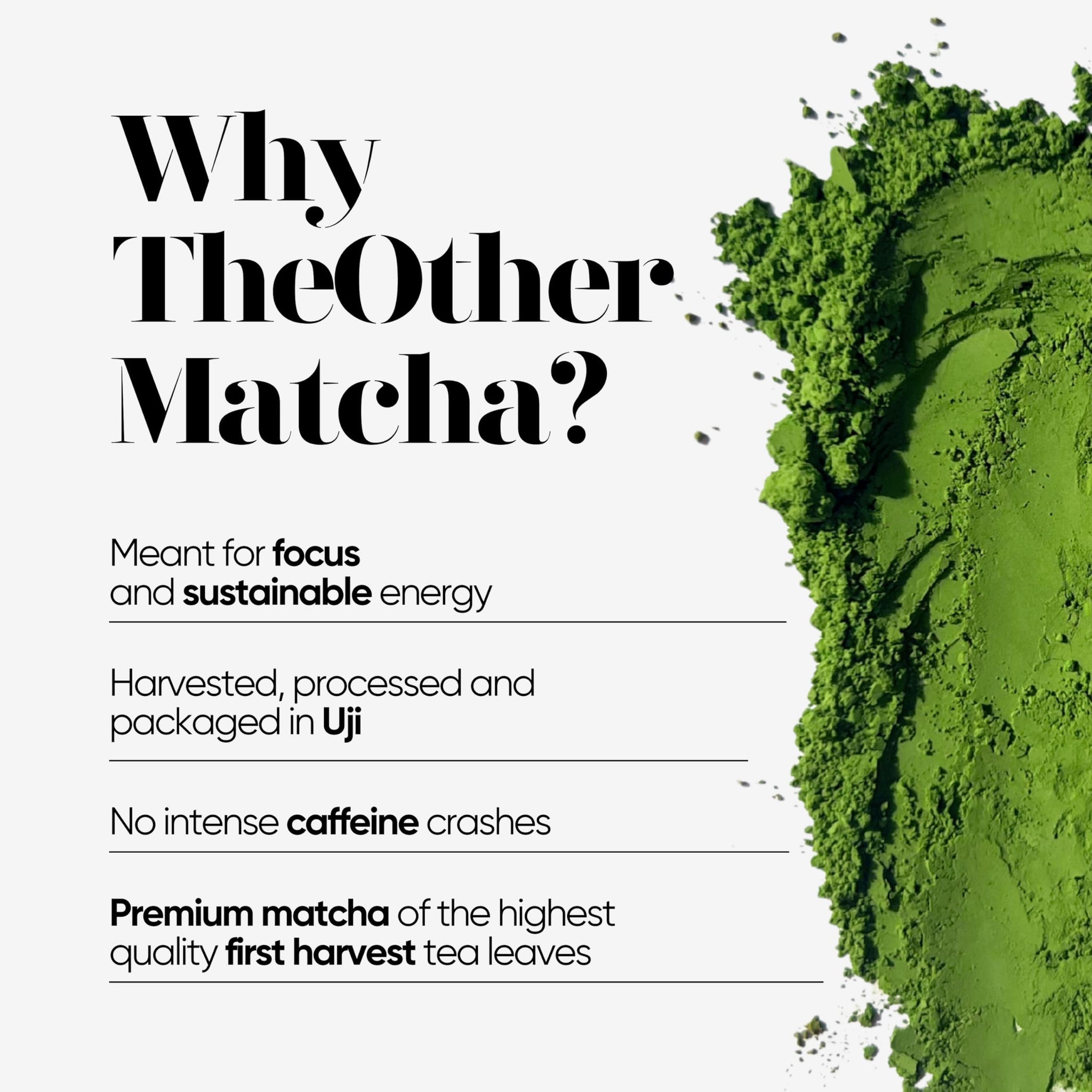 TheOther Matcha Powder Ceremonial Grade Matcha Powder - Japanese Matcha Powder Master’s Blend - Premium Green Tea Teal Tin - 80g