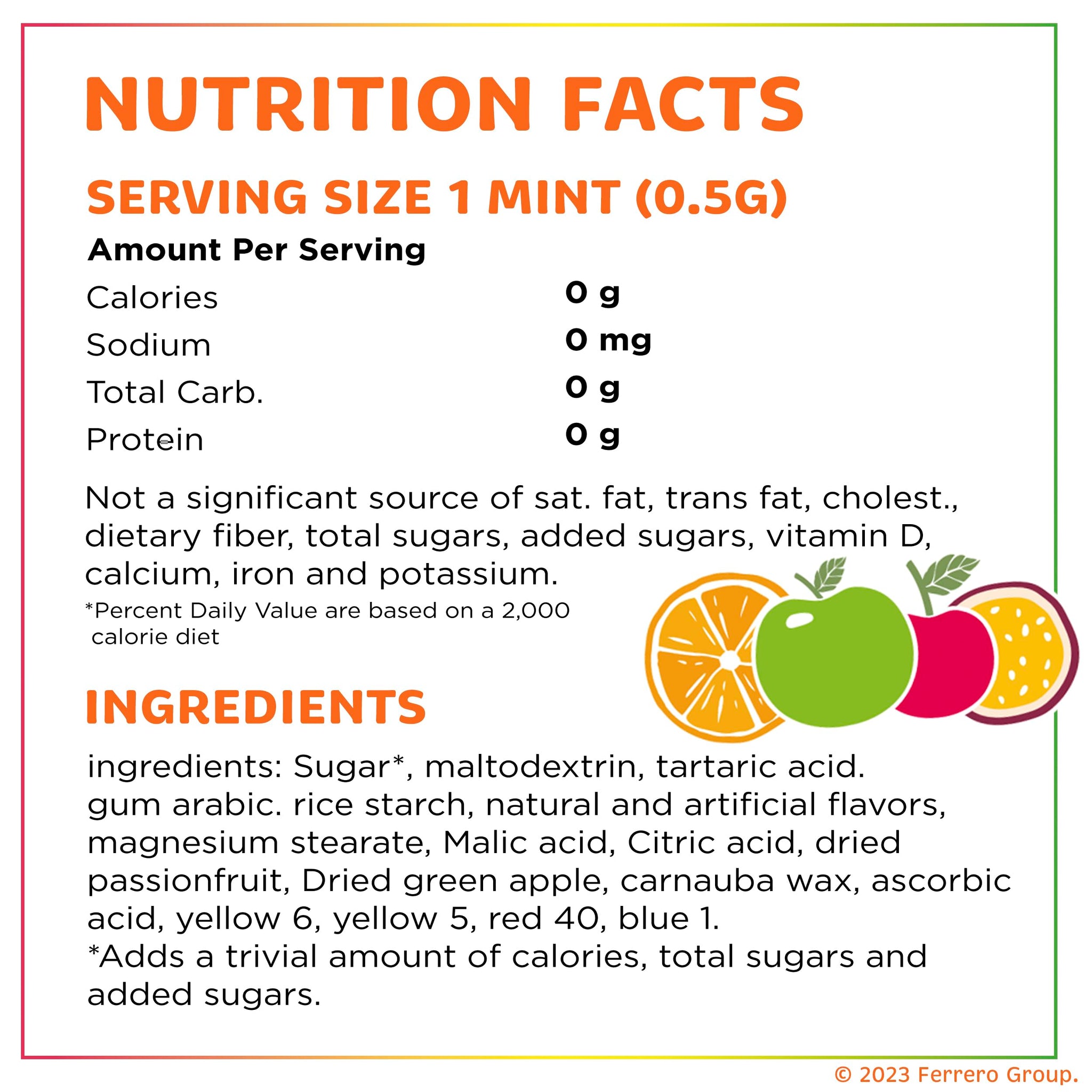 Tic Tac Bulk Fruit Adventure Refill Bag, On-the-Go Pocket-Sized Mints, Includes Empty Refillable Pack, 17.2 oz
