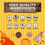 Hot Honey Seasoning Mix by Flavor God - Sweet & Spicy All Natural Spice Infused Blend with Chilies for Pizza, Fried Chicken, Wings, Cornbread