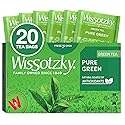 Wissotzky Pure Green Tea, 20 Tea Bags | Antioxidant Rich | Real Green Tea