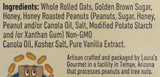 Laura's Gourmet Granola Honey Roasted Peanut Crunch, 16-Ounce Packages (Pack of 4)