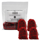 Naturejam Coal Mine Gum Naughty Black Nugget Bubblegum 4 Bags Candy-Santa Christmas Holiday Stocking Filler Gift-Fresh-Heat Sealed in a bag