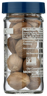 Morton & Bassett Organic Whole Nutmeg, 1.9 OZ