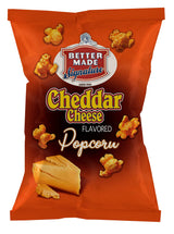 Better Made Special Cheddar Cheese & Movie Theater Butter Popcorn Variety Pack (4) x 8oz (Pack of 4)