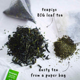 Teapigs Mao Feng Green Tea Made With Whole Tea Leaves, Natural Ingredients, Non-GMO, Refreshing - 15 Count (1 Pack of 15 Teabags)