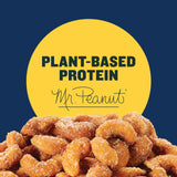 PLANTERS Deluxe Honey Roasted Whole Cashews, Party Snacks, Plant-based Protein, 2 oz Bags (Pack of 15)