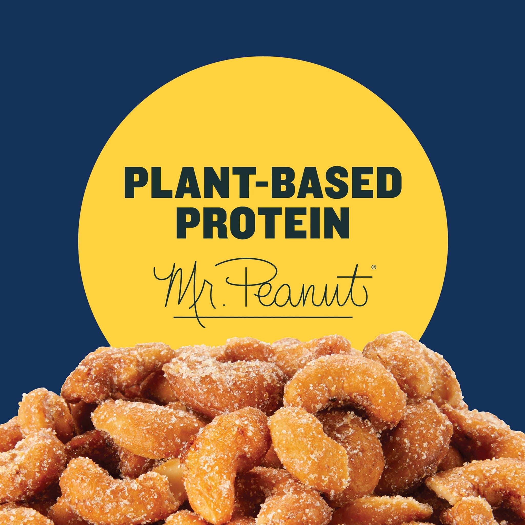 PLANTERS Deluxe Honey Roasted Whole Cashews, Party Snacks, Plant-based Protein, 2 oz Bags (Pack of 15)