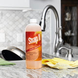 Snap II Cleaner Disinfectant, Cleans, Disinfects and Deodorizes, Concentrated Cleaner, Sanitizer, Fungicide, Virucide and Mildewstat, Phosphate Free