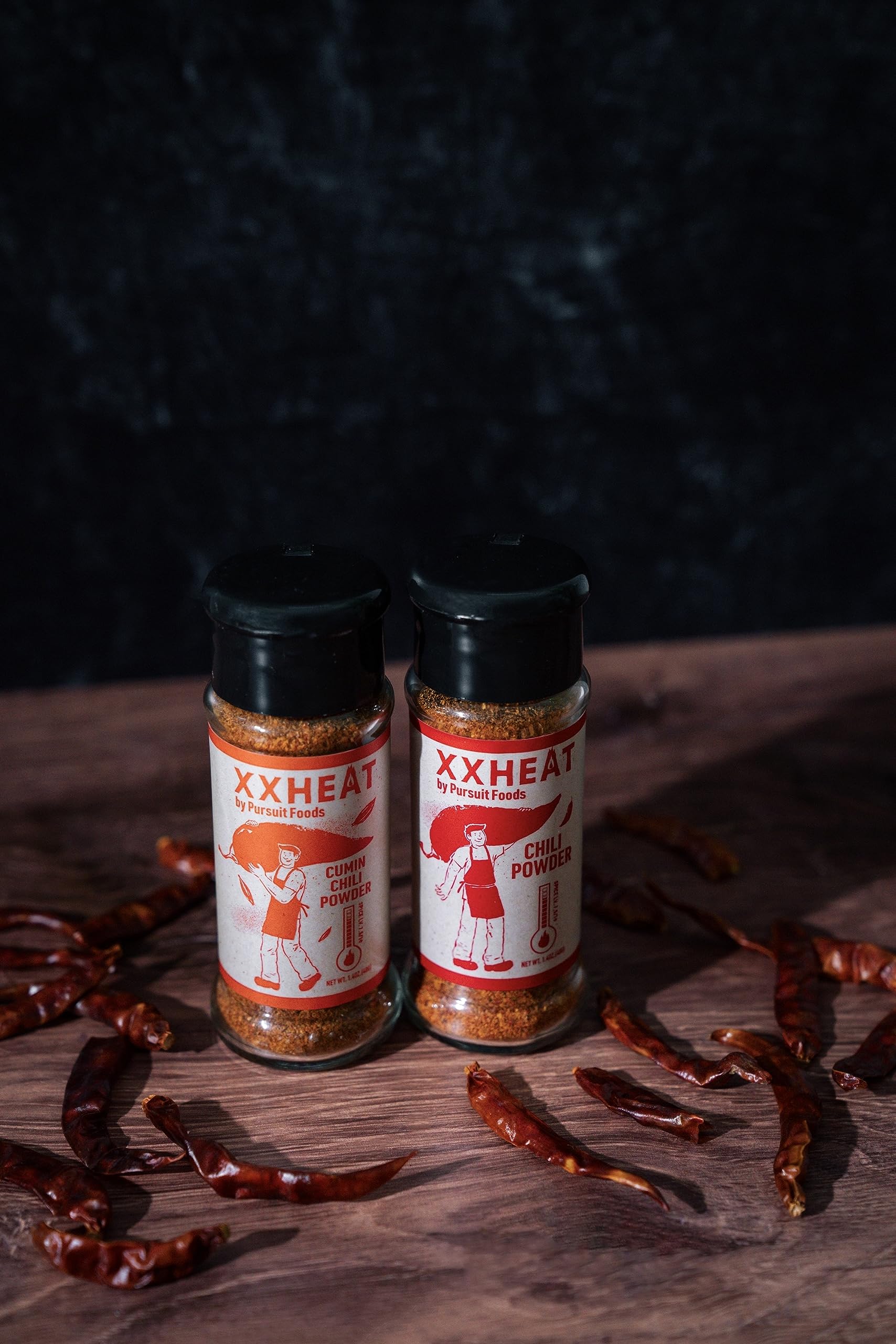XXHeat Combo Pack - Chili Powder and Cumin Chili Powder