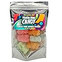 Fun Flavors Box Sugar Free Freeze-Dried Gummy Bears Variety Pack - Crunch Candy Treats, 1 oz