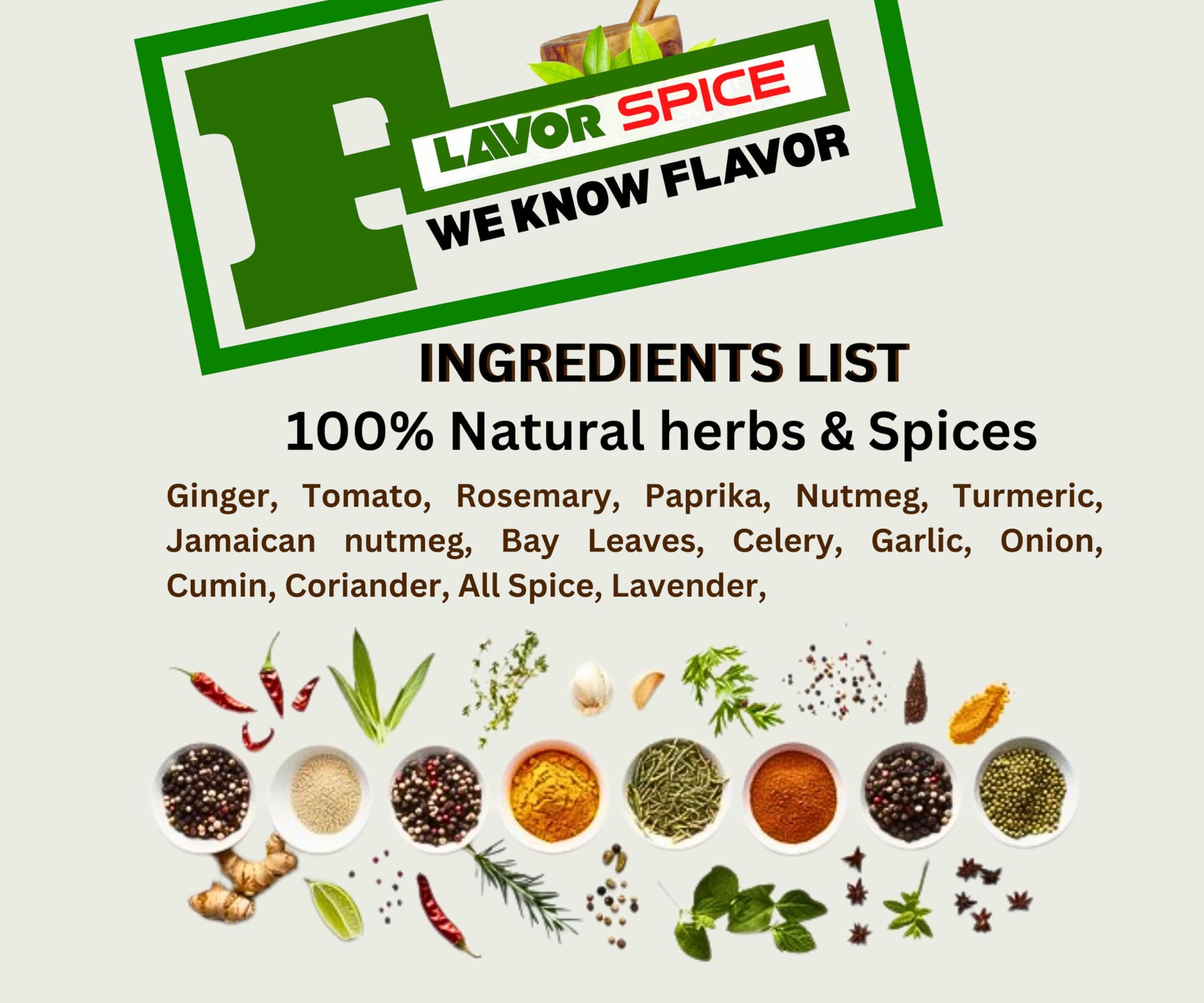 Jollof Rice Seasoning 7oz | Crafted with 100% Herbs and Spices With No Additives, No Salt, No Sugar, No MSG, Gluten Free | Great For Keto, Great