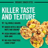 Dave's Killer Bread Epic Everything Organic Snack Bites, Everything Flavor Organic Snacks, 7.2 oz