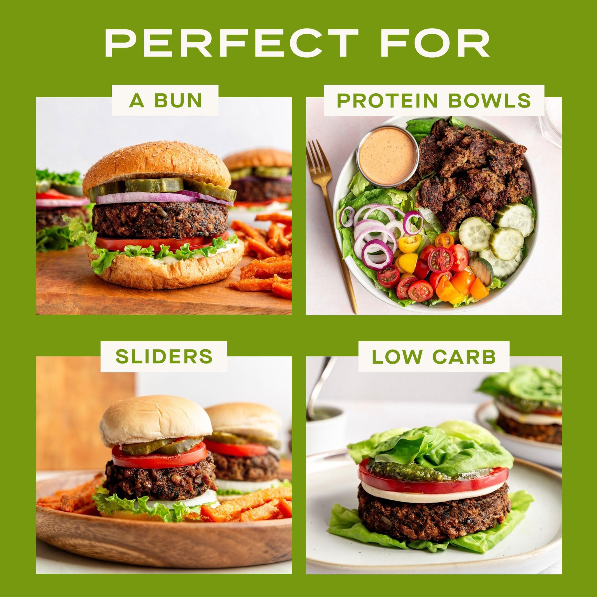Abbot’s High-Protein Veggie Burger, Italian Herb