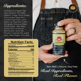 Lauge’s German Dressing - Creamy German Recipe with Organic High Oleic Sunflower Oil, Italian Vinegar & Fresh Garlic | Bold European Flavors | Dip