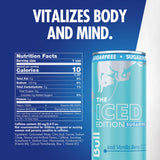 Red Bull Sugar Free Iced Vanilla Berry Energy Drink, 8.4 Fl Oz, Pack of 24 Cans (6 packs of 4)