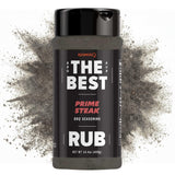 Kosmos Q The Best Prime Steak Rub, Bold BBQ Meat Dry Rub & Steak Seasoning with Garlic, Onion, Spices & Smoke Flavor, For Ribs, Pork Chops, Chuck