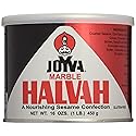 Joyva Marble Halvah, 16-Ounce Cans (Pack of 3)