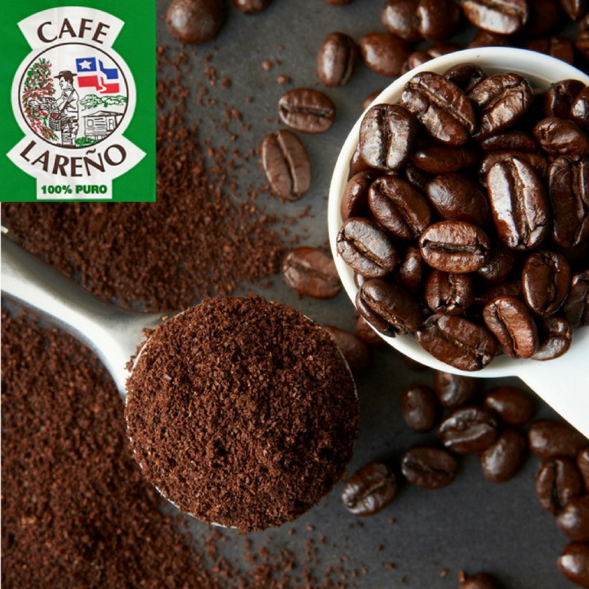 Lareno Keto Coffee from Puerto Rico 14Oz Roasted Coffee BEANS - Café Lareno de Puerto Rico 14 Oz EN GRANO. One Of The Best Puerto Rican Coffee