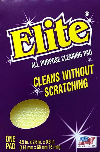 Elite All Purpose Cleaning Pad, 24 Pads (Individually Boxed), Non Scratch, Dish Sponge, Scrubber, Sponges for Kitchen and Household Use, Made in USA
