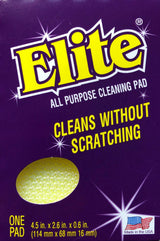 Elite All Purpose Cleaning Pad, 24 Pads (Individually Boxed), Non Scratch, Dish Sponge, Scrubber, Sponges for Kitchen and Household Use, Made in USA
