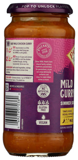 Pataks, Sauce Curry Mild, 14.5 Ounce