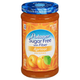 Polaner Sugar Free with Fiber, Apricot Jam, 13.5 Ounce
