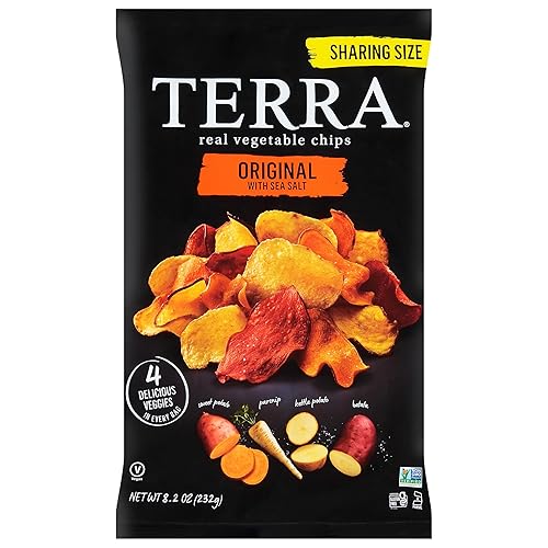 TERRA Original Sea Salt Vegetable Chips, 8.2 OZ