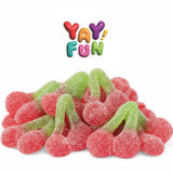 Sour Cherry Gummy Candy, Halal Candy Bulk 2 Pound Bag | Sweet & Tangy Cherry Gummies | Fruit Flavored Gummies for Parties, Candy Buffets, Goodie Bags