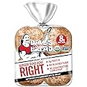 Dave's Killer Bread Burger Buns Done Right, Organic White Bread Hamburger Buns, 8 Count