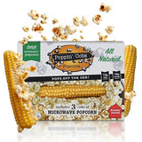 Poppin Cobs Microwave Popcorn on the Cob (3 PK) (Original) Whole Popcorn Kernels, Individually Wrapped Healthy Pop Corn on the Cob with Bags, Gluten