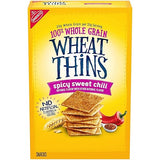 Wheat Thins Spicy Sweet Chili Snacks, Whole Grain Wheat Crackers, Snack Crackers, 8.5 oz