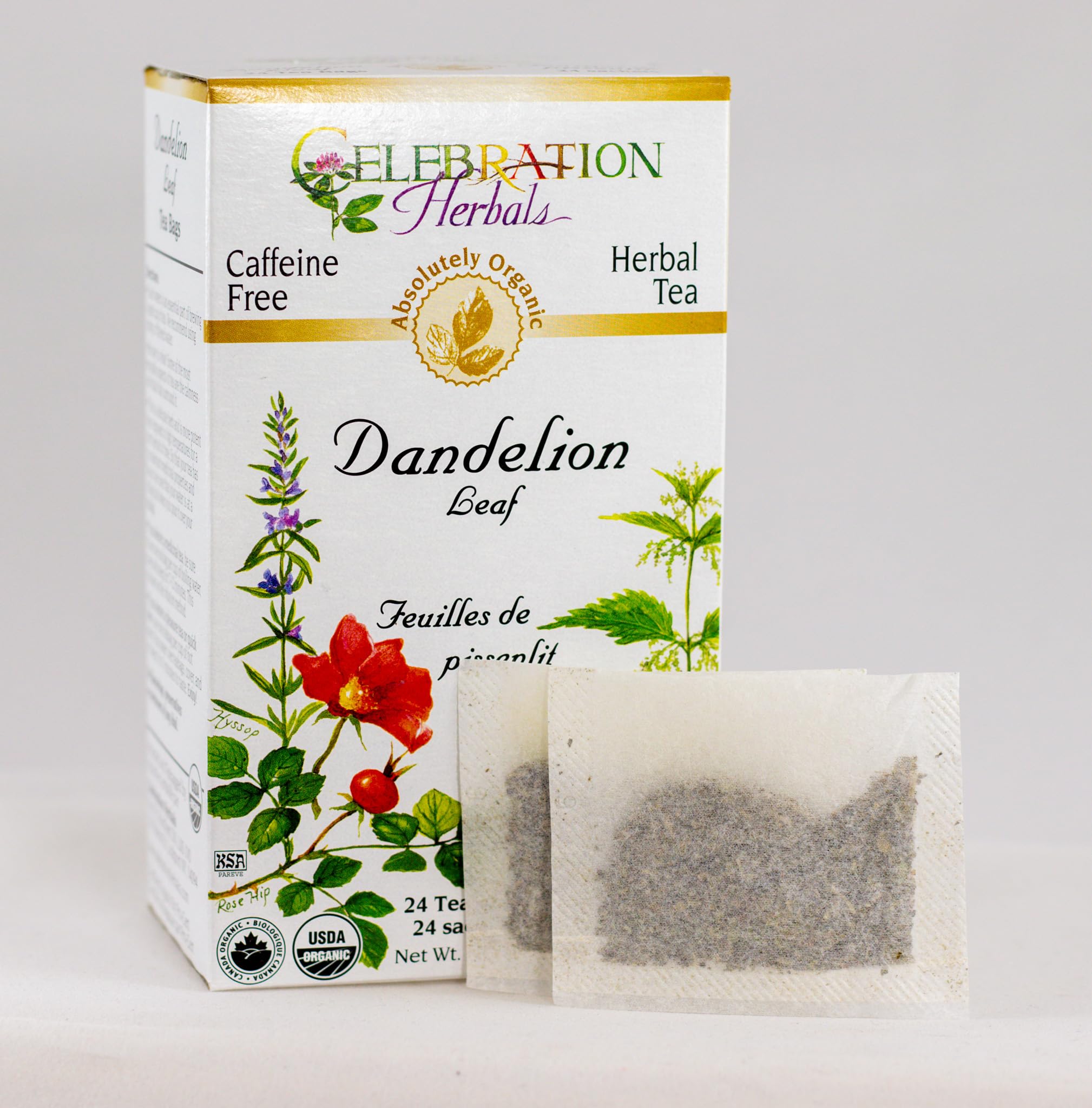 Celebration Herbals Dandelion Leaf Tea Bags 24 Count