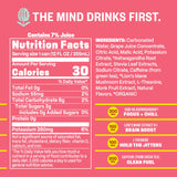 GYM WEED Athletic Focus Drink with KSM-66 Ashwagandha, Lion's Mane Mushroom, L-Theanine, 200mg Green Tea Caffeine with Natural Sweeteners Rainbow