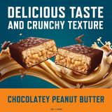 CLIF BUILDERS Protein Bars - Chocolatey Peanut Butter - 20g Plant Based Protein - Gluten Free - Non-GMO - Low Glycemic - No Artificial Sweeteners