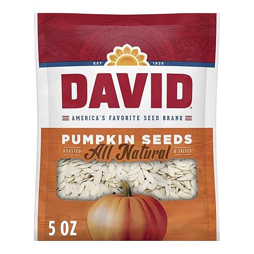 DAVID All Natural Pumpkin Seeds, 5 oz.