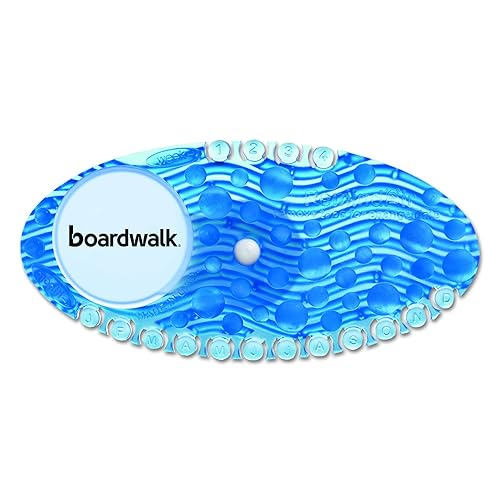 Boardwalk CURVECBL Curve Air Freshener, Cotton Blossom, Blue (Pack of 10)