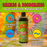 Green Piece® Glass Cleaner 1 Bottle (Made in USA)- All Natural Earth Friendly Multi-purpose Cleaner for Metal, Ceramic, Water Pipe 16 oz