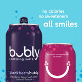 BUBLY SPARKLING WATER Grapefruit, 12 Fl Oz, Pack of 18