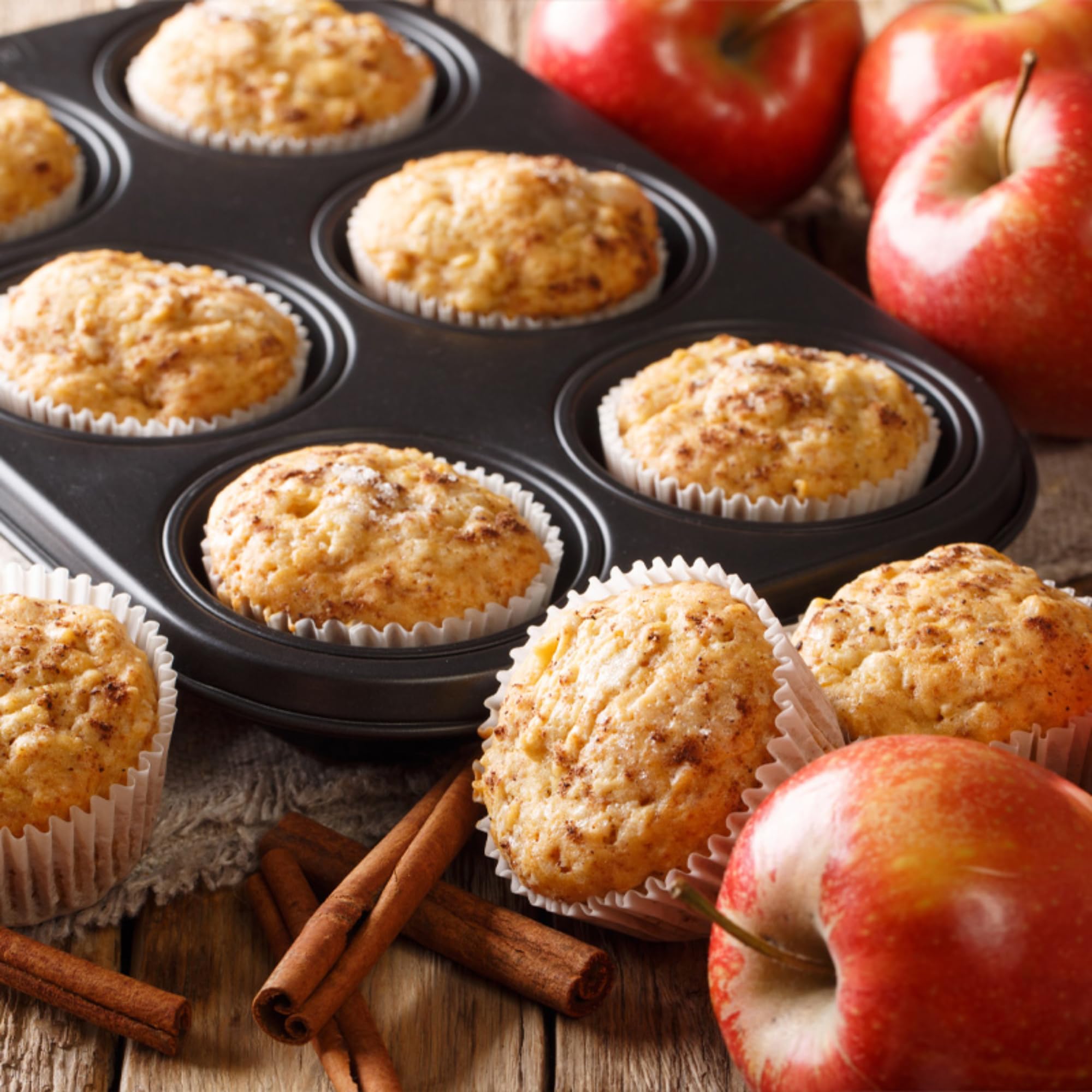 Martha White Apple Cinnamon Muffin Mix, 7 Ounce (Pack of 12)