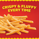Ore-Ida Extra Crispy Fast Food Fries French Fried Frozen Potatoes, 1 Bag, for Easy Snacks and Dinner Sides, Gluten-Free, 26 oz